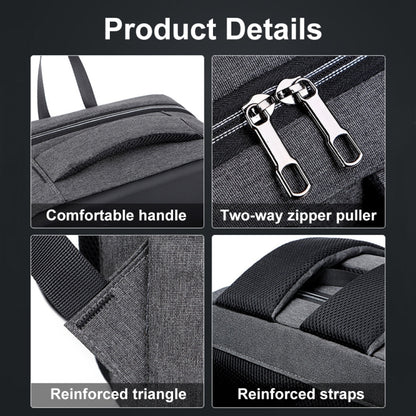 Large Capacity Password Lock Anti-Theft Laptop Backpack With USB Port, 16 inch