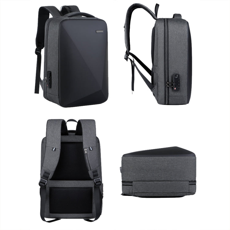 Large Capacity Password Lock Anti-Theft Laptop Backpack With USB Port, 16 inch