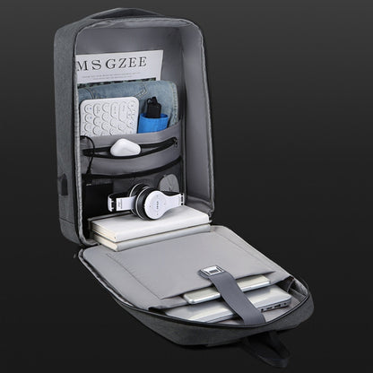 Large Capacity Password Lock Anti-Theft Laptop Backpack With USB Port, 16 inch