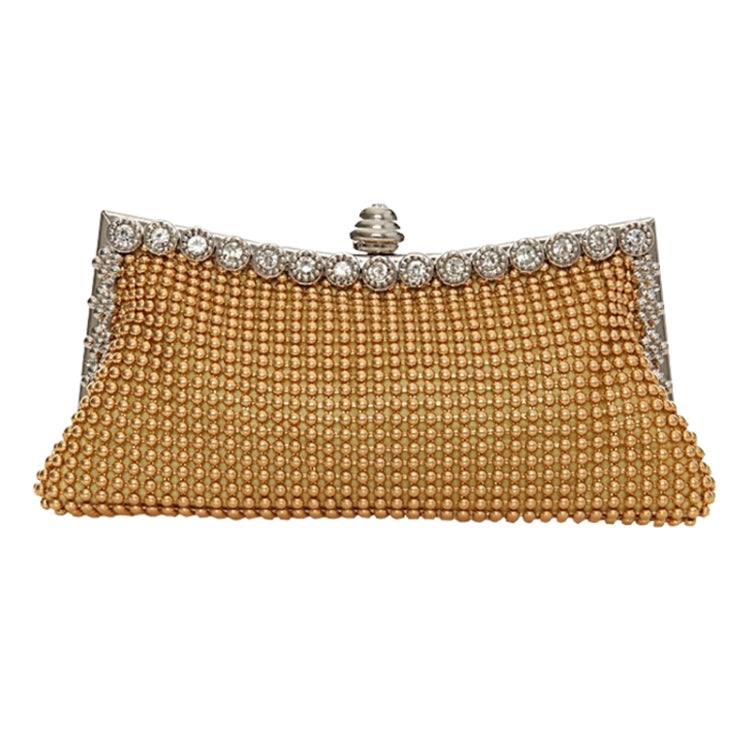 Aluminum Beads Rhinestone Evening Bag Ladies Banquet Evening Clutch Bag