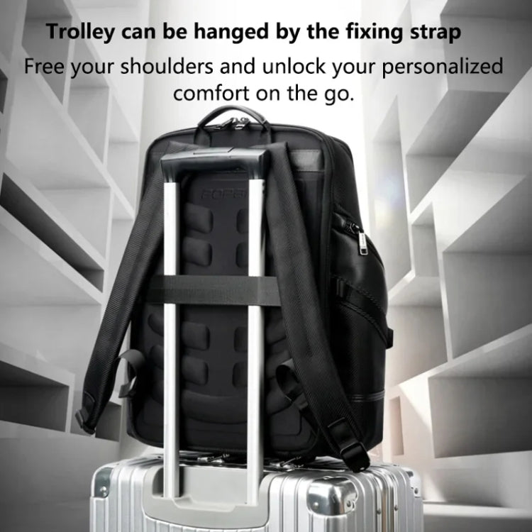 Bopai 61-123561 Large Capacity Business Trip Laptop Backpack, 61-123561