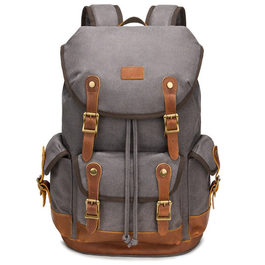 Retro Canvas Backpack Large Capacity Travel Computer Bag