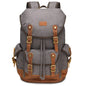 Retro Canvas Backpack Large Capacity Travel Computer Bag