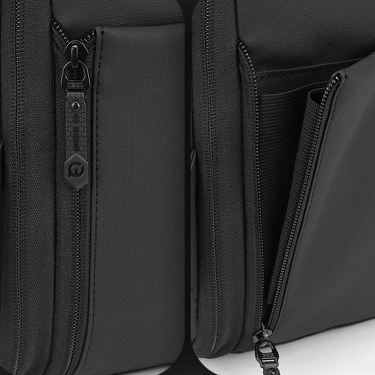 WEPOWER Men Expanded Casual Double Shoulder Bag Multifunctional USB Charging Backpack