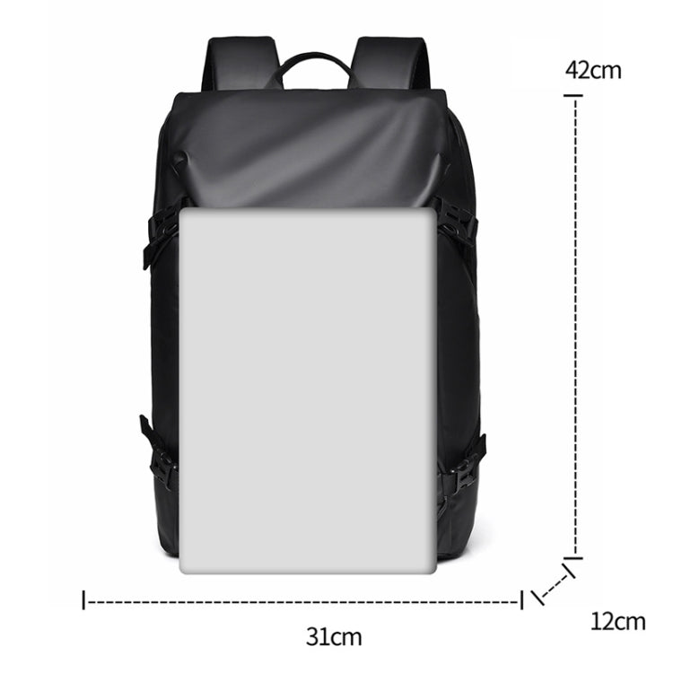 WEPOWER Men Double Shoulder Bag Large-capacity Computer Bag Traveling Backpack