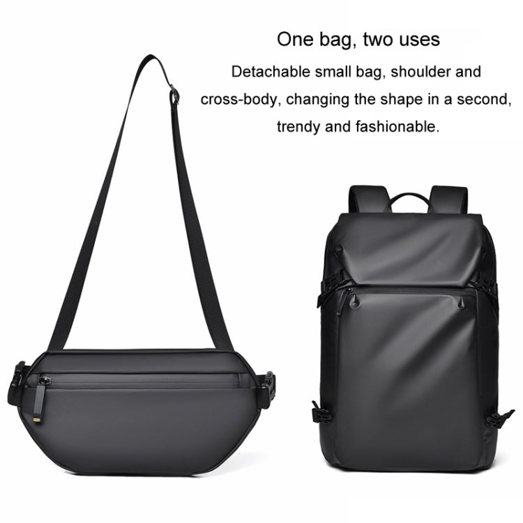 WEPOWER Men Double Shoulder Bag Large-capacity Computer Bag Traveling Backpack