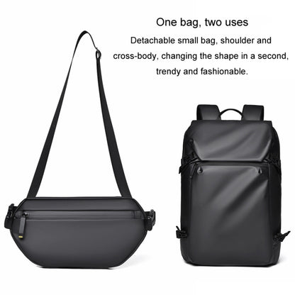 WEPOWER Men Double Shoulder Bag Large-capacity Computer Bag Traveling Backpack