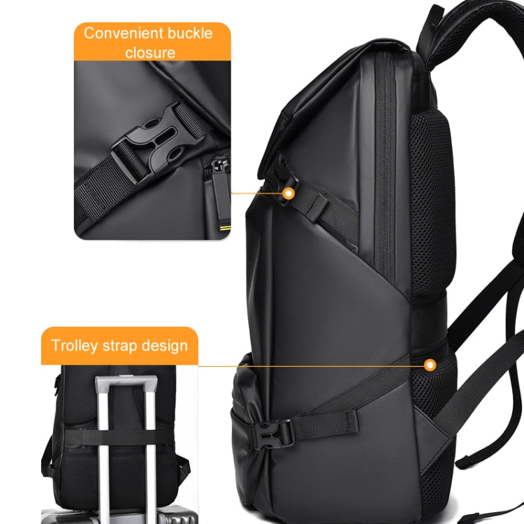 WEPOWER Men Double Shoulder Bag Large-capacity Computer Bag Traveling Backpack