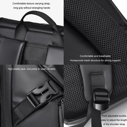 WEPOWER Men Double Shoulder Bag Large-capacity Computer Bag Traveling Backpack