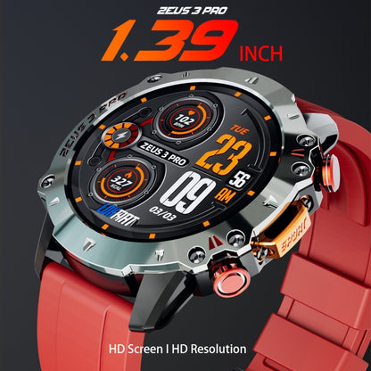 LOKMAT ZEUS3 Pro 1.39-Inch 5ATM Waterproof Outdoor Sports Bluetooth Call Smart Watch