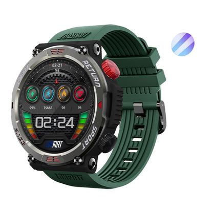 LOKMAT ZEUS 5 PRO 1.46 Inch 5ATM Waterproof Flashlight Bluetooth Call Smart Watch