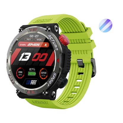 LOKMAT ZEUS 5 PRO 1.46 Inch 5ATM Waterproof Flashlight Bluetooth Call Smart Watch