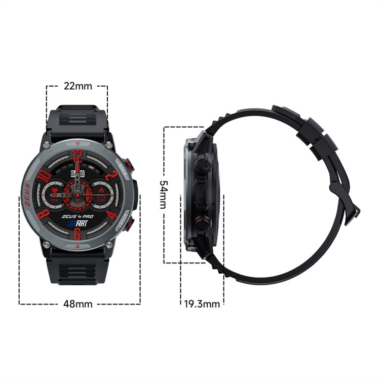 LOKMAT ZEUS4 PRO 1.43-Inch IP68 Waterproof Health Monitoring Bluetooth Call Smart Watch