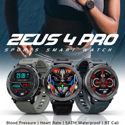 LOKMAT ZEUS4 PRO 1.43-Inch IP68 Waterproof Health Monitoring Bluetooth Call Smart Watch