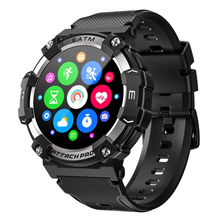 LOKMAT ATTACK 2 PRO 1.39-Inch 5ATM Waterproof Health Monitoring Bluetooth Smart Watch