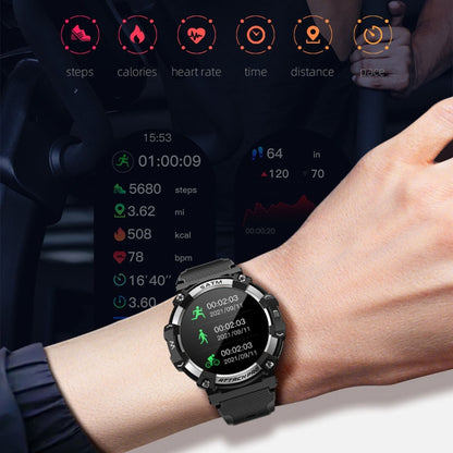 LOKMAT ATTACK 2 PRO 1.39-Inch 5ATM Waterproof Health Monitoring Bluetooth Smart Watch