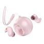 In-Ear Small Coconut Ball Stereo Bluetooth Earphones With Charging Compartment