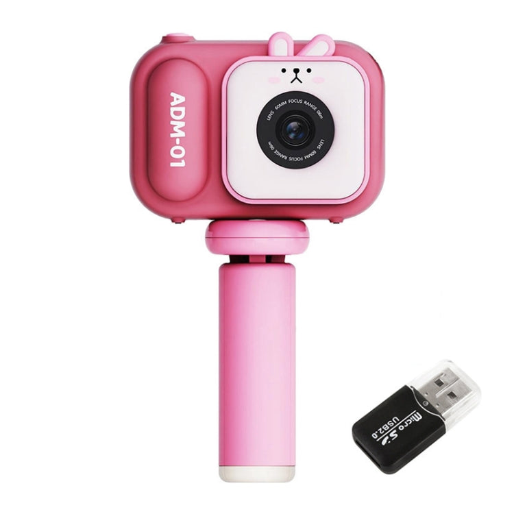 2.4 Inch IPS Screen 48MP Dual Lens Kids Digital Camera Mini Video Camera, Without TF Card Pink Bunny, Without TF Card Blue Fox, With 32G TF Card Pink Bunny, With 32G TF Card Blue Fox, With 64G TF Card Pink Bunny, With 64G TF Card Blue Fox