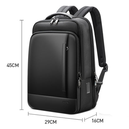 Bopai 61-51011 Large-Capacity Waterproof Business Laptop Backpack With USB+Type-C Port, 61-51011