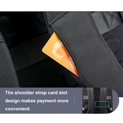 Bopai 61-51011 Large-Capacity Waterproof Business Laptop Backpack With USB+Type-C Port, 61-51011