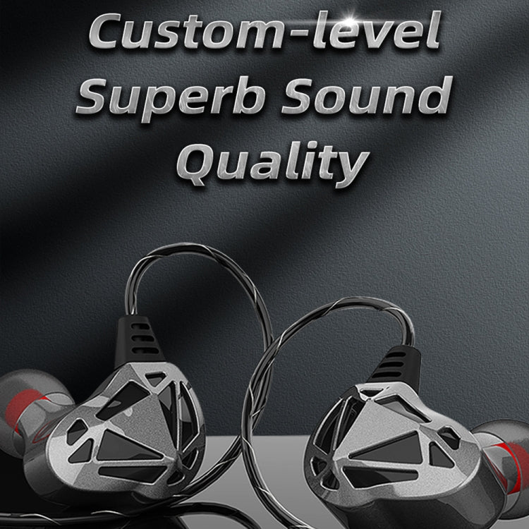 QKZ AK7 3.5mm Sports In-ear Stereo HIFI Heavy Bass Wired Earphones