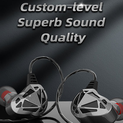 QKZ AK7 3.5mm Sports In-ear Stereo HIFI Heavy Bass Wired Earphones