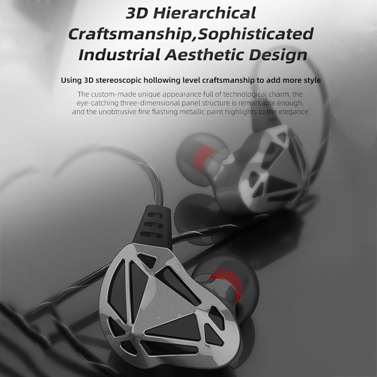 QKZ AK7 3.5mm Sports In-ear Stereo HIFI Heavy Bass Wired Earphones