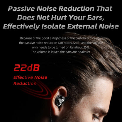 QKZ AK7 3.5mm Sports In-ear Stereo HIFI Heavy Bass Wired Earphones