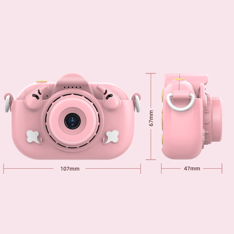 DC501 2.0-Inch 4X Zoom HD Digital Camera Mini Children Photography Camera, Pink, Blue, Yellow, Blue+32G, Yellow+32G