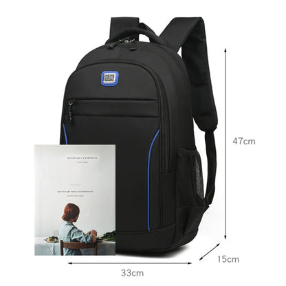 Men Backpack Nylon Oxford Knapsack Large Capacity Student Schoolbag