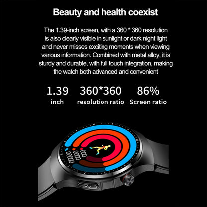 TK25 1.39-inch IP67 Waterproof Sports Health Monitoring Smart Bluetooth Calling Watch