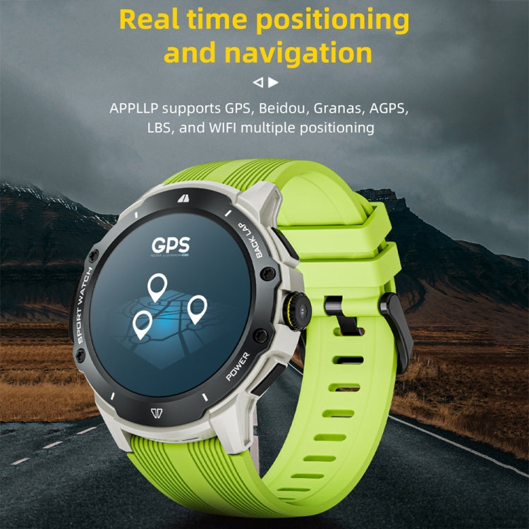 LOKMAT APPLLP 1.43-inch 2G + 32G Android SIM Card 4G Full Network WiFi Smart Watch