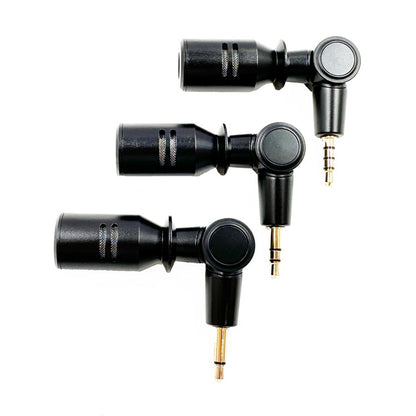 Mobile Phone Live Broadcast Microphone, Pro 3.5 Straight Head 3-section Plug (Sponge Cover), Pro 3.5 Straight Head 4-section Plug (Sponge Cover), Pro 3.5 Straight Head 2-section Plug (Sponge Cover), Pro 3.5 Straight 3-section Plug (Rabbit Fur Cover)