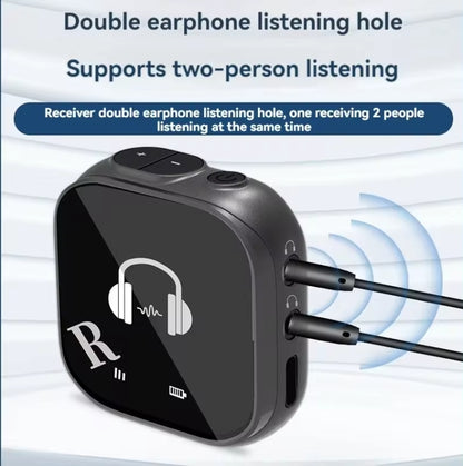 5.8G  Wireless In-ear Monitor System Support Dual-Earphone Monitoring, One To One, One To Two, One To Four