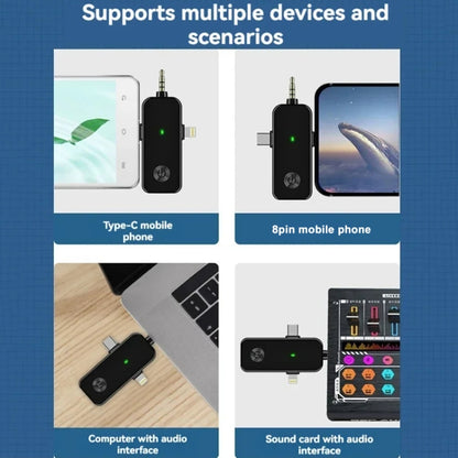 5.8G  Wireless In-ear Monitor System Support Dual-Earphone Monitoring, One To One, One To Two, One To Four