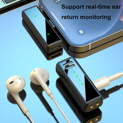 J88 Mini Intelligent Noise Reduction Wireless Collar Microphone, Type-C, 8 Pin, Type-C + 8 Pin Adapter