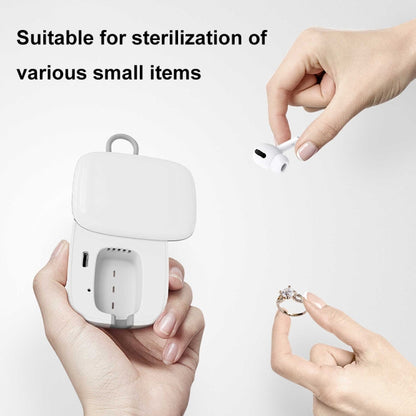 YG-02 Mini UVC Ultraviolet Toothbrush Disinfection Box Portable USB Charging Travel Sterilizer