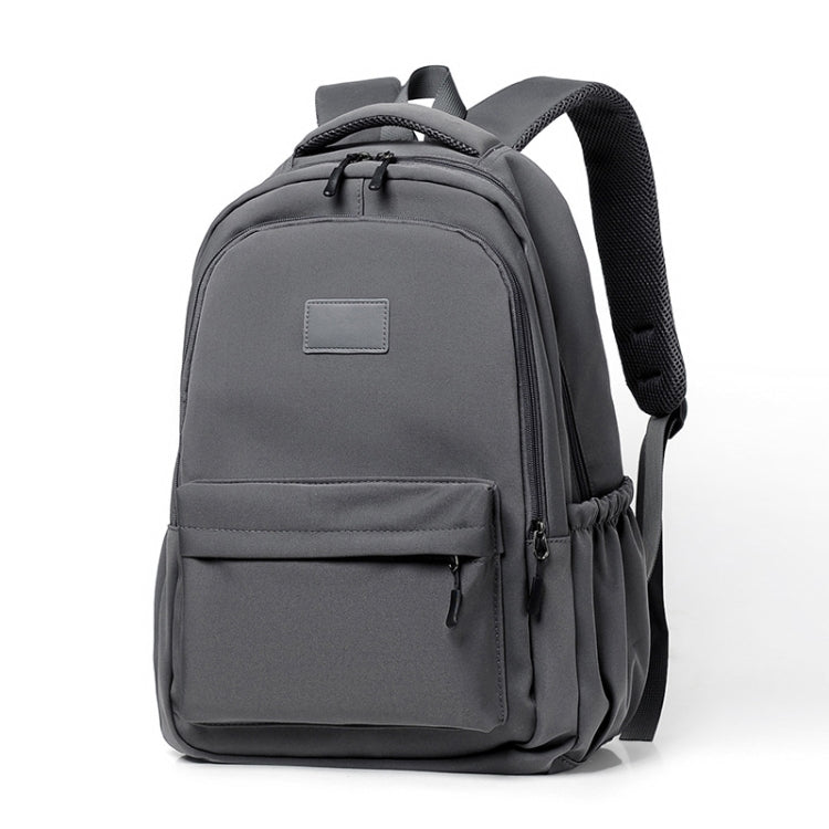 Solid Color Backpack Teenager School Bag Travel Shoulder Bag For Men Women