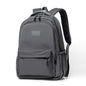 Solid Color Backpack Teenager School Bag Travel Shoulder Bag For Men Women