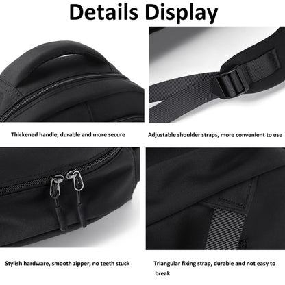 Solid Color Backpack Teenager School Bag Travel Shoulder Bag For Men Women