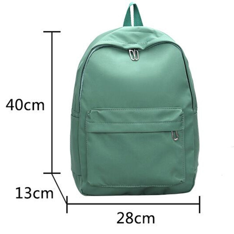 Women Solid Color Backpack Simple Travel Commuter Bag Satchel
