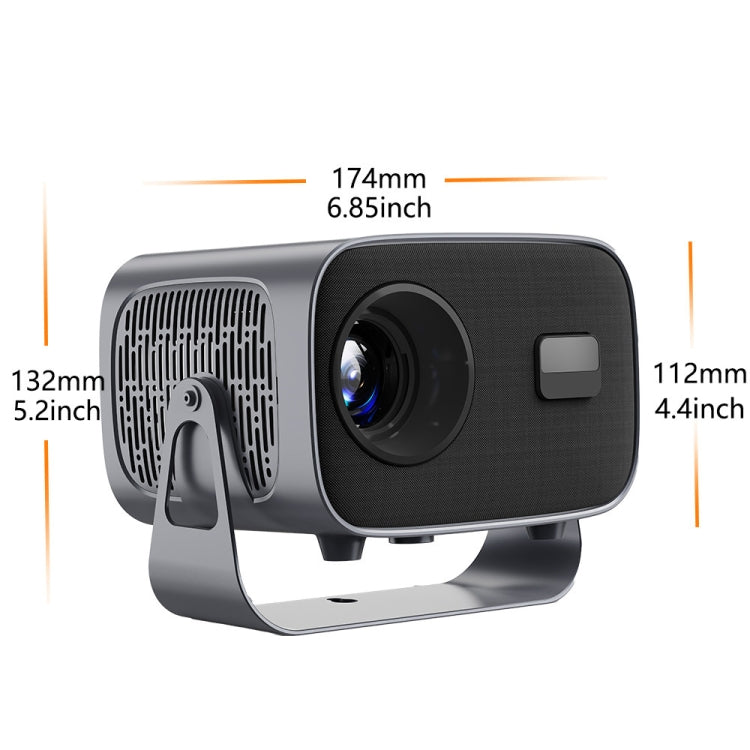 A10 4K Smart Android Portable Projector, US Plug, UK Plug, EU Plug, AU Plug