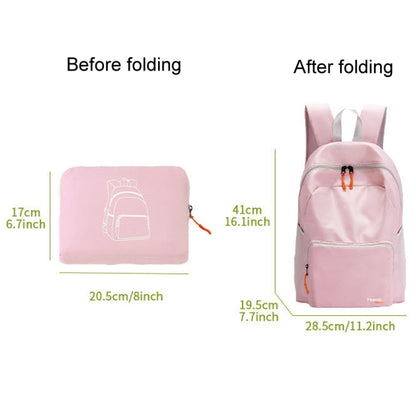 Lightweight Sports Mountaineering Bag Portable Folding Double Shoulder Backpack