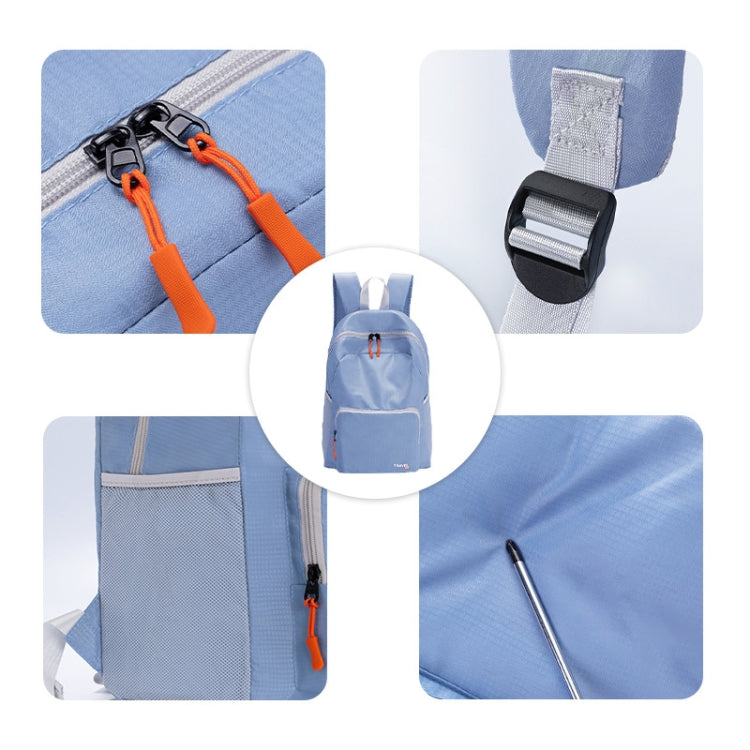 Lightweight Sports Mountaineering Bag Portable Folding Double Shoulder Backpack