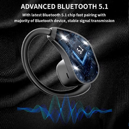 Bluedio S6 Sports Wireless Stereo Bluetooth Earphones With Battery Level Display Charging Bin, S6