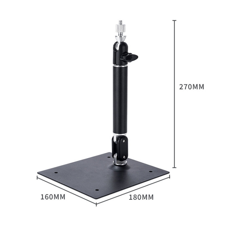 All-Metal Structure Projector Stand With Gimbal Supports 360-Degree Rotation