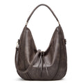 Women Large Capacity Tote Bag PU Leather Shoulder Bag, Light Gray, Black, Brown, 2 In 1 Light Gray, 2 In 1 Black, 2 In 1 Brown