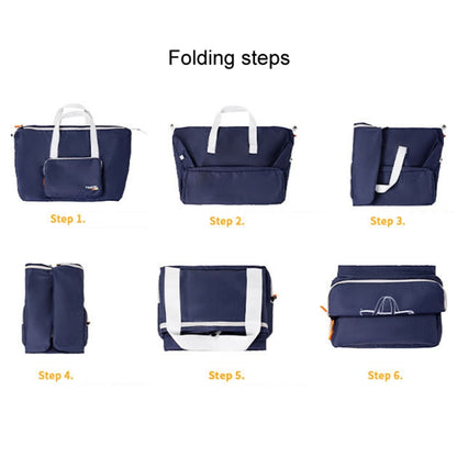 Folding Travel Bag Large Capacity Gym Rucksack Portable Luggage Clothes Storage Bag