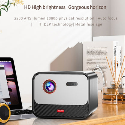 TOUMEI X5 Home Theater DLP Projector HD High Bright 1080P Projector, US Plug, EU Plug, UK Plug