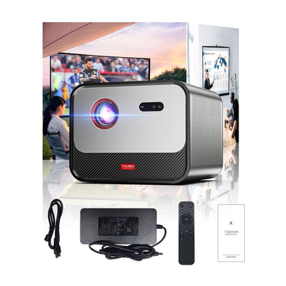 TOUMEI X5 Home Theater DLP Projector HD High Bright 1080P Projector, US Plug, EU Plug, UK Plug